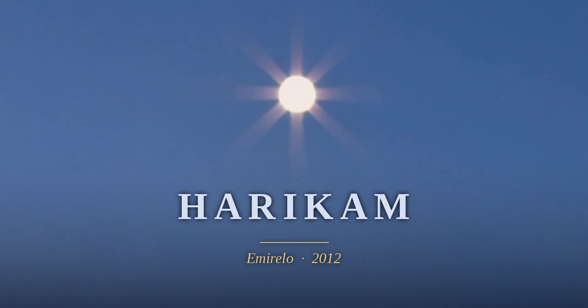 Harikam — Emirelo