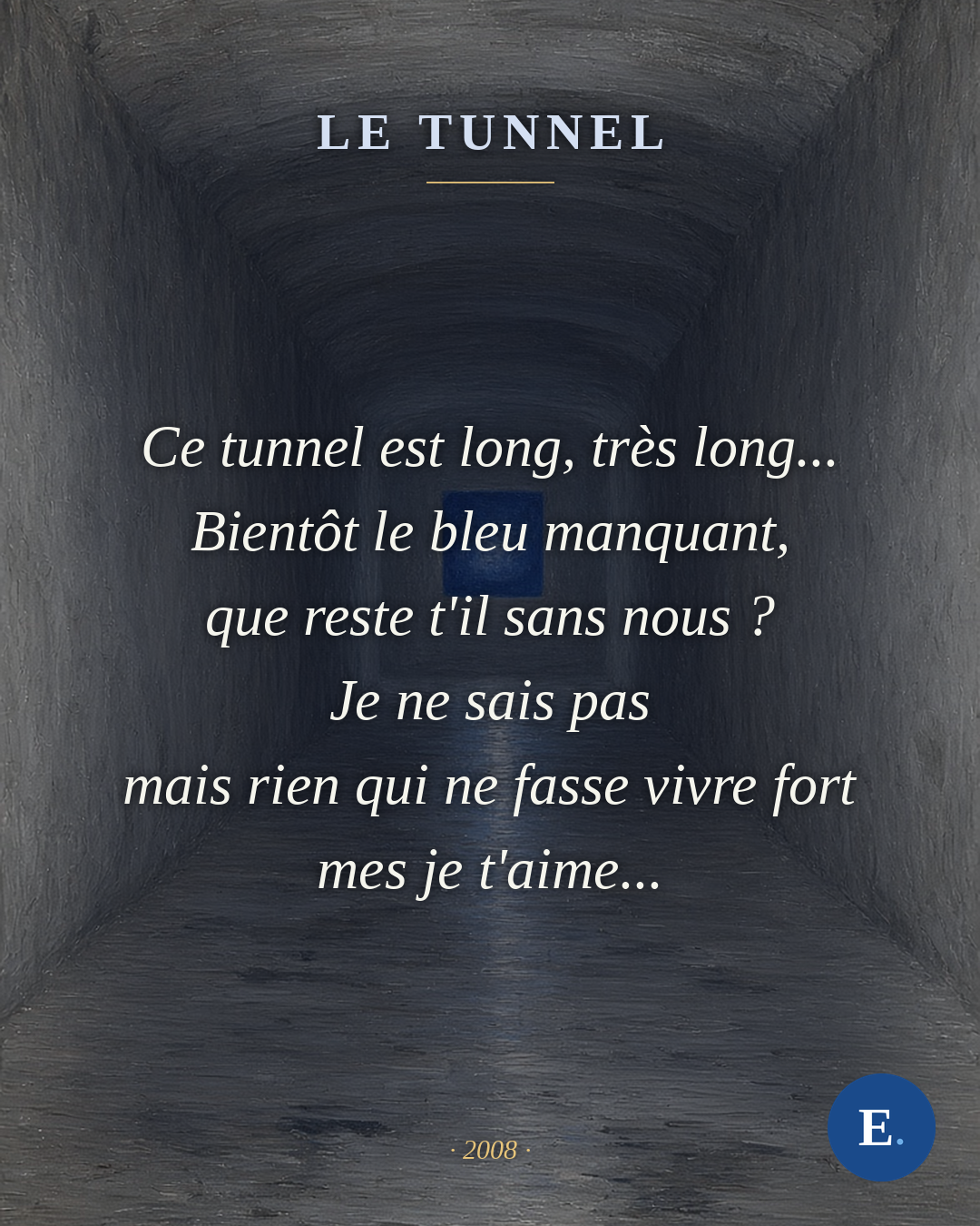 Le tunnel, carte