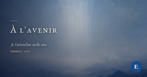 À l&rsquo;avenir